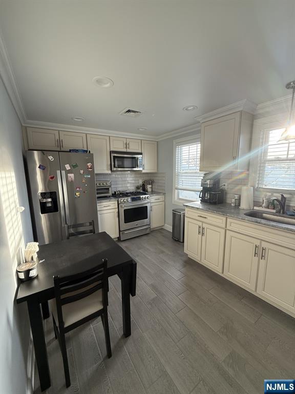 337 2nd Street Saddle Brook, NJ 07663 - Photo 2 of 9 a kitchen with a sink cabinets and appliances
