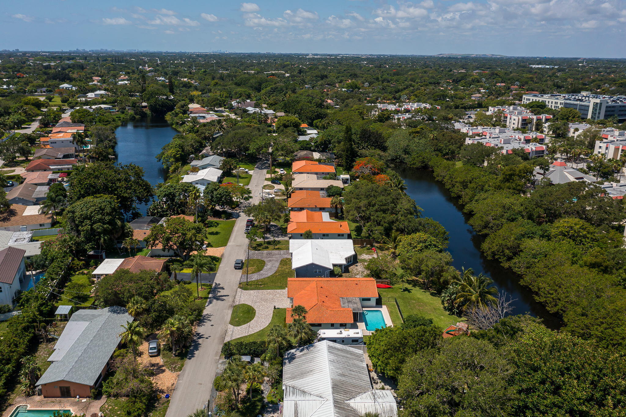 1151 Northwest 6th Avenue Boca Raton, FL 33432 - Photo 29 of 42 an aerial view of residential houses with outdoor space