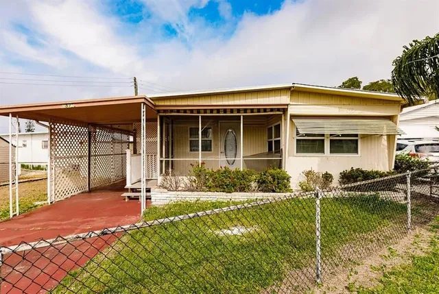 front view of house with a yard