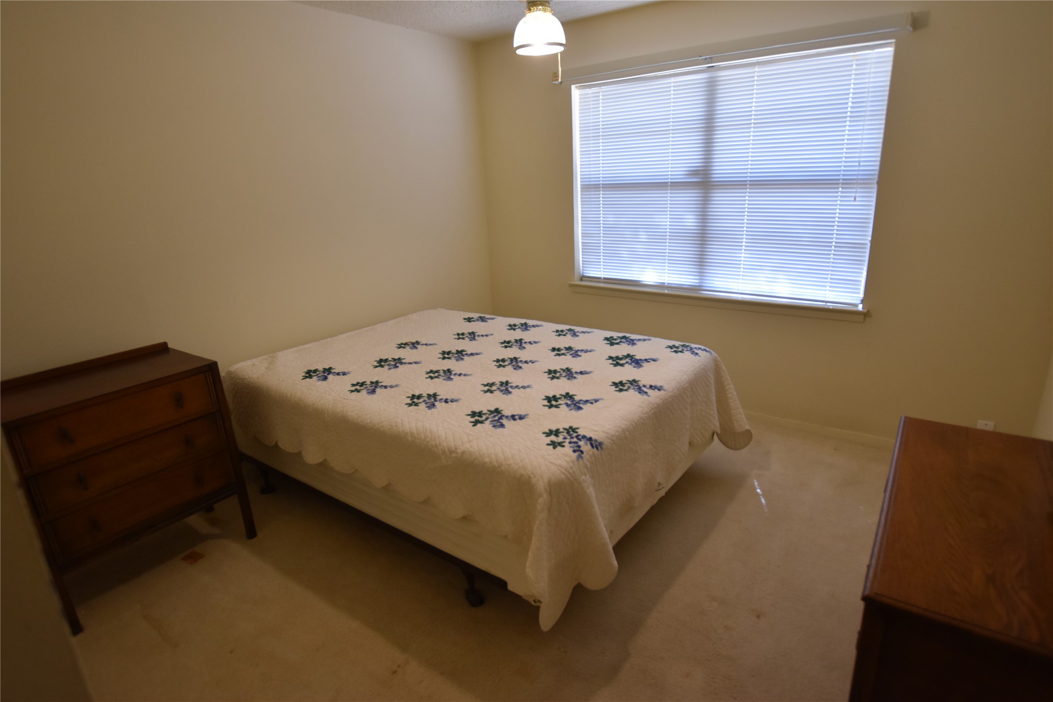 687 Fm 812 Road Red Rock, TX 78662 - Photo 30 of 40 Bedroom featuring carpet and ceiling fan
