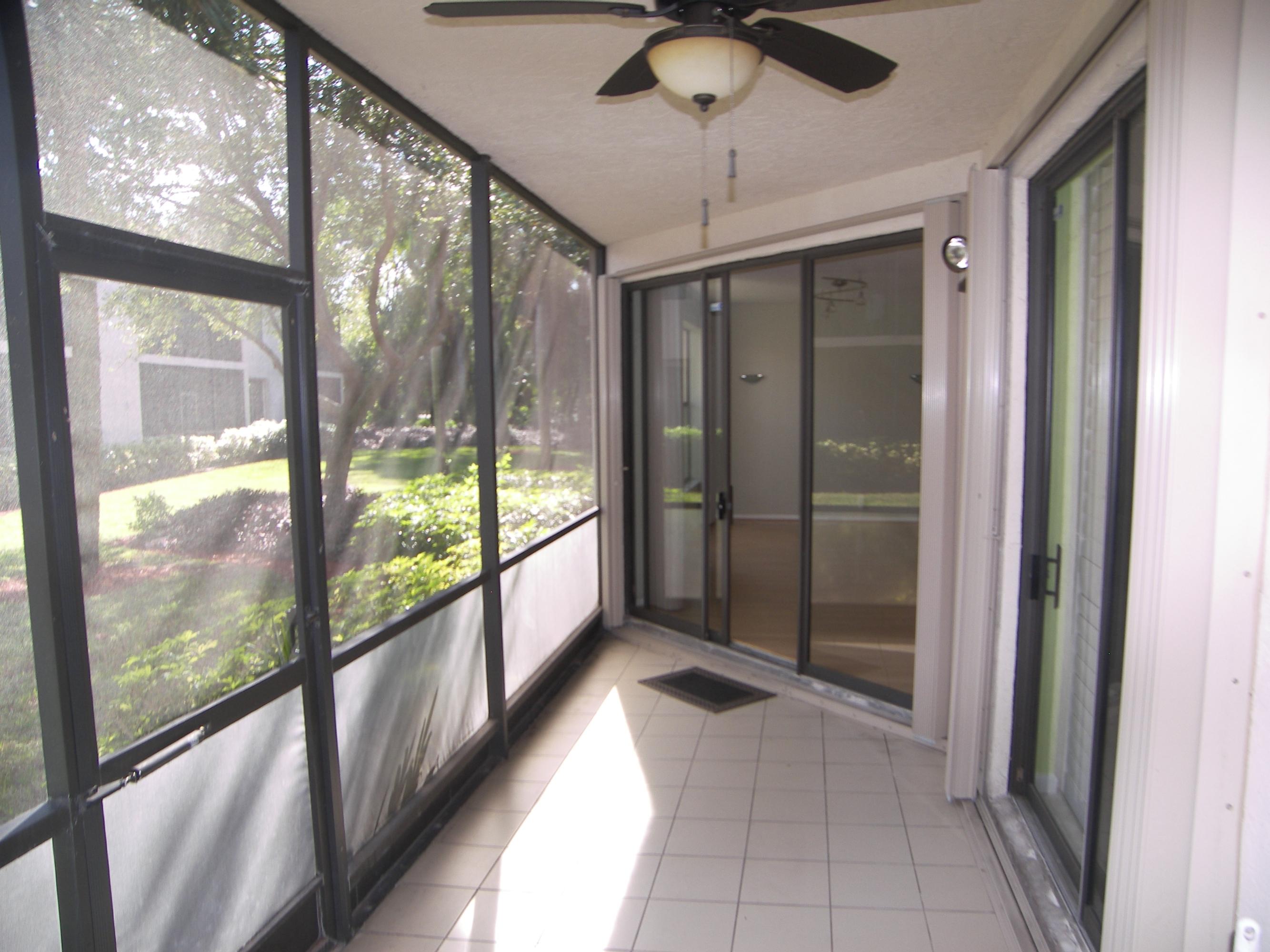 5780 Coach House Circle, Unit A Boca Raton, FL 33486 - Photo 21 of 37 Screened-Covered Porch