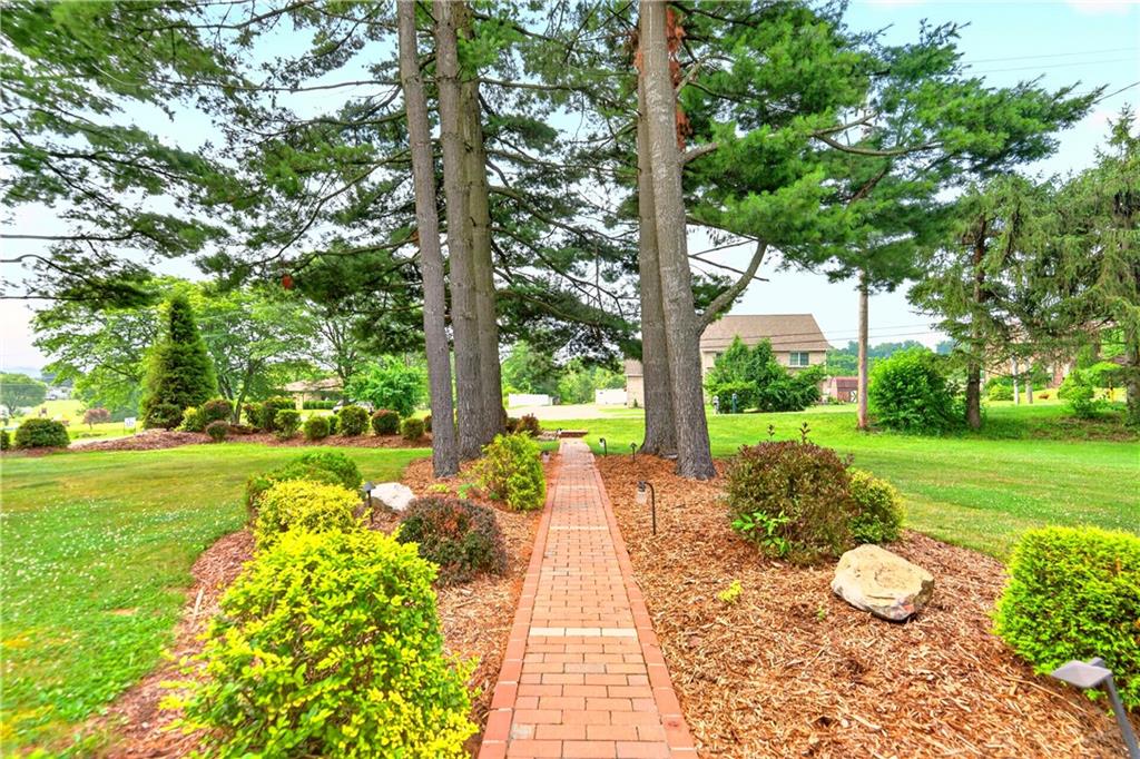 1301 Langeloth Road Burgettstown, PA 15021 - Photo 42 of 50 The front walkway is straight out of a fairy tale...