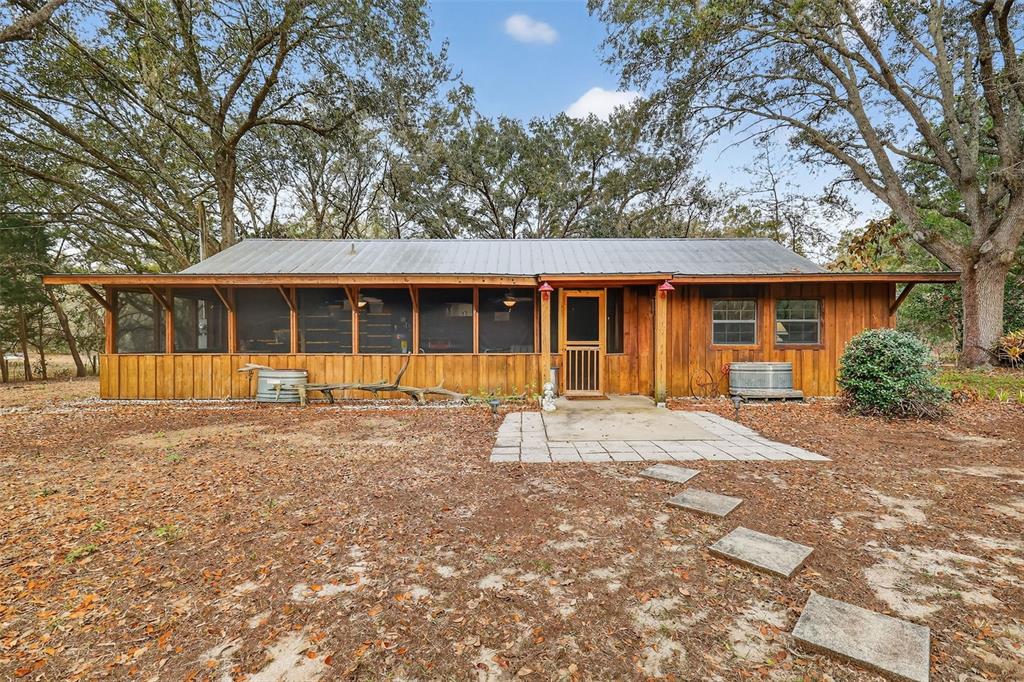 front view of a house with a porch