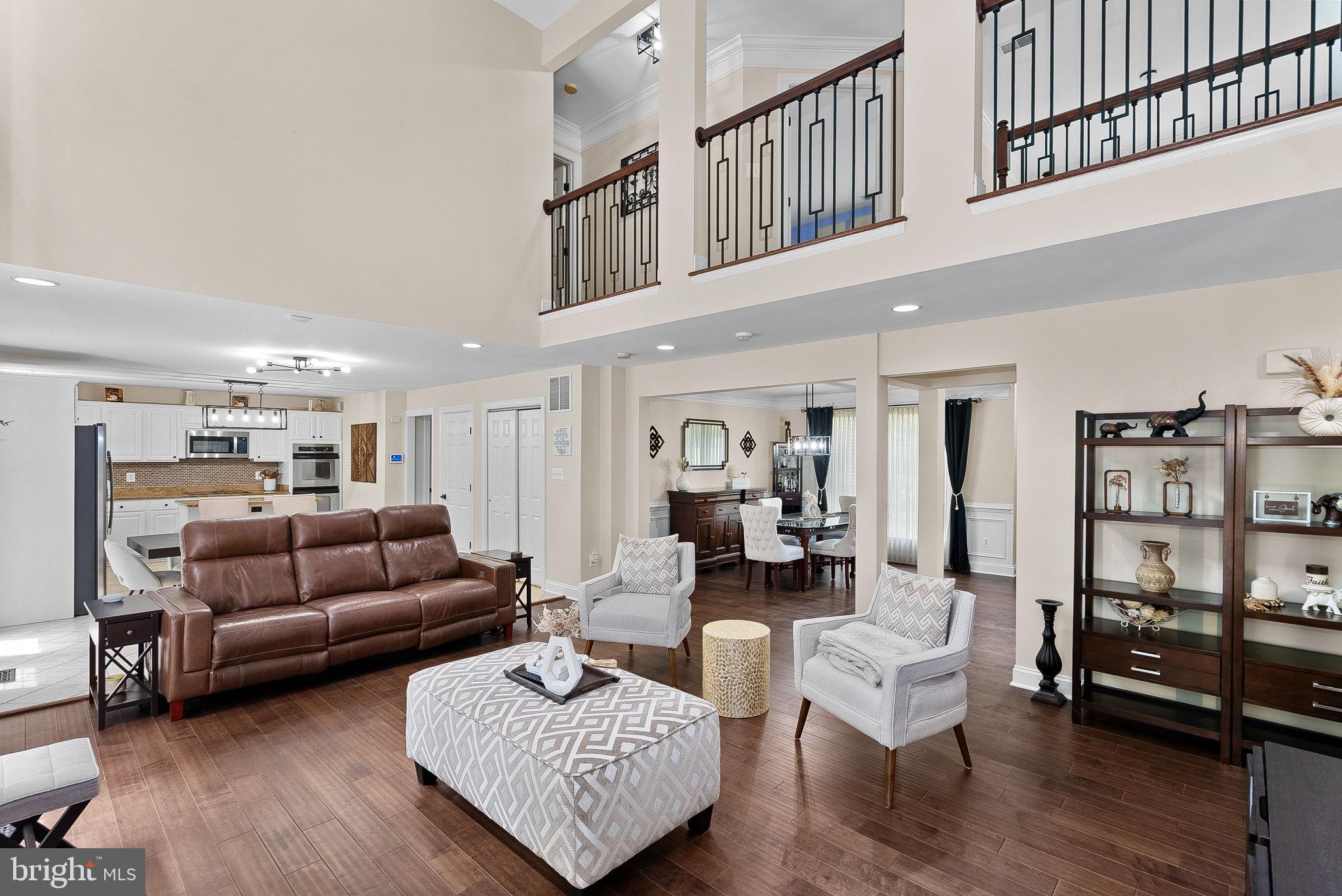 7214 Calamo Street Springfield, VA 22150 - Photo 23 of 77 Great room from upper view