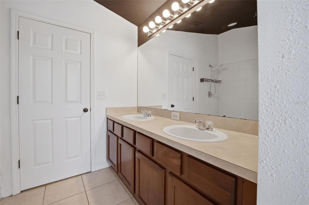 27547 Pleasure Ride Loop Wesley Chapel, FL 33544 - Photo 25 of 40 a bathroom with a sink and a mirror