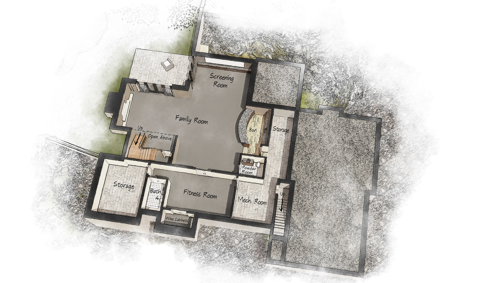 61 East Palatine Road, Unit 6 South Barrington, IL 60010 - Photo 4 of 10 an aerial view of a house with swimming pool and table