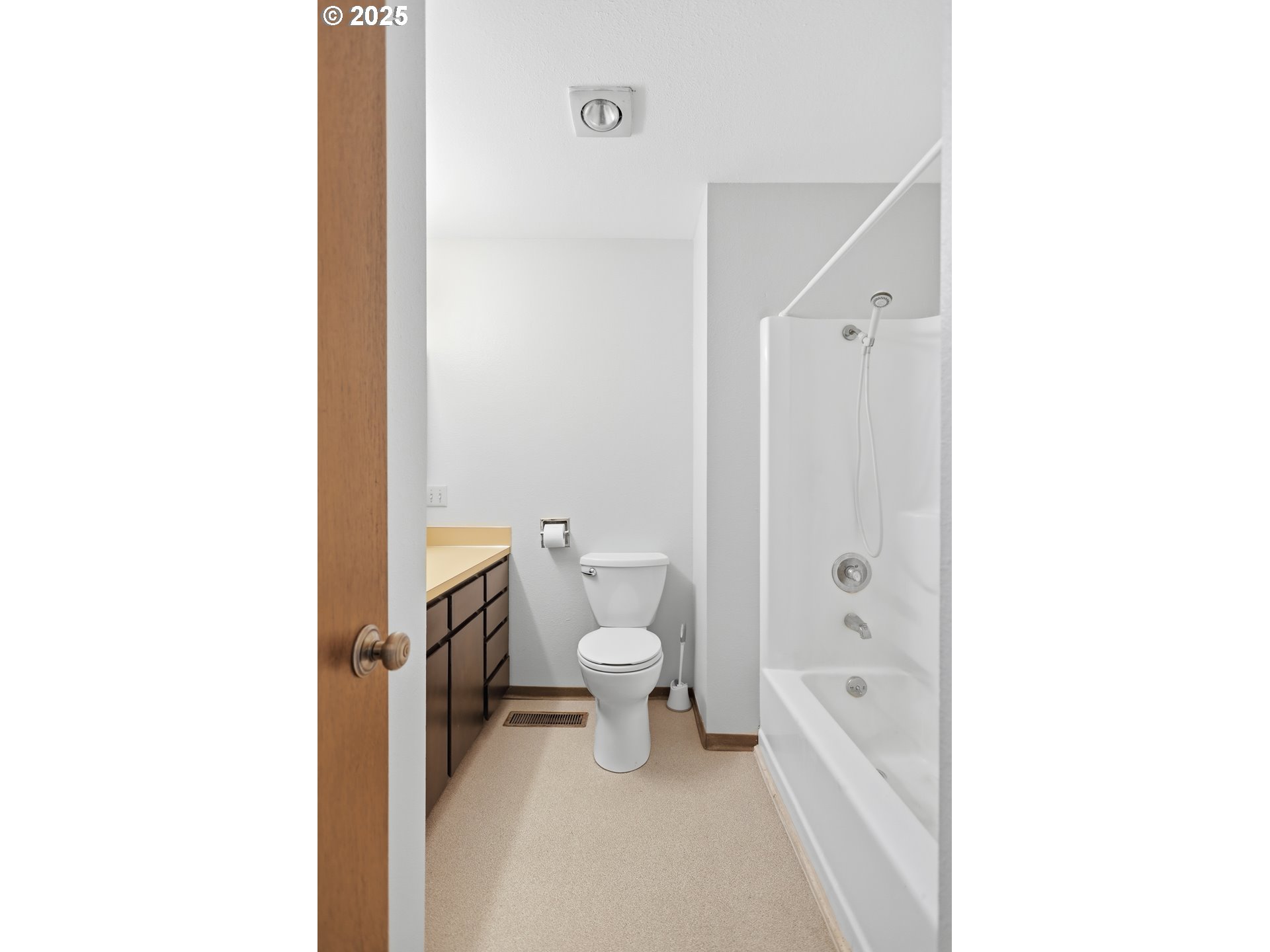 512 6th Street Wasco, OR 97065 - Photo 27 of 45 a bathroom with a toilet and a shower