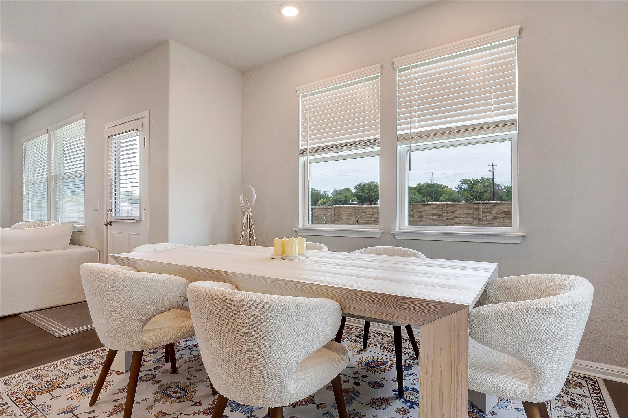 6554 Marsh Lane Buda, TX 78610 - Photo 10 of 30 a view of a dining room with furniture window and outside view