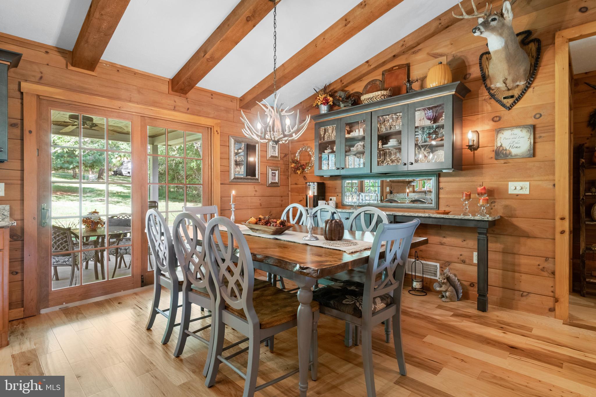 1967 Pinetown Road Wellsville, PA 17365 - Photo 17 of 58 a dining room with furniture and wooden floor