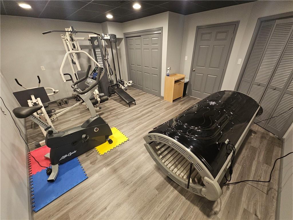 225 Profio Road McDonald, PA 15057 - Photo 39 of 49 a view of a room with gym equipment