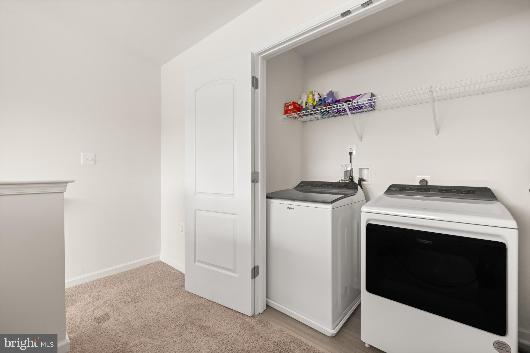 259 Headwaters Drive Falling Waters, WV 25419 - Photo 15 of 34 a view of storage and utility room with washer and dryer