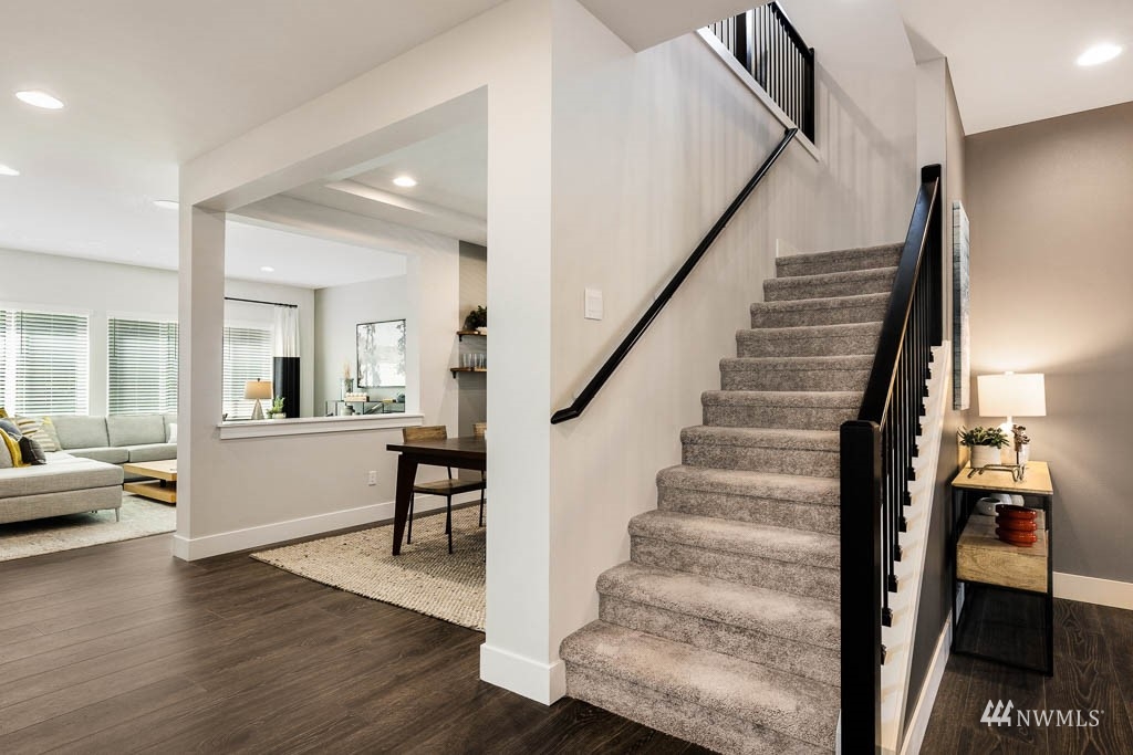 609 215th Street Southeast, Unit RM23 Bothell, WA 98021 - Photo 15 of 23 a view of entryway and hall with wooden floor