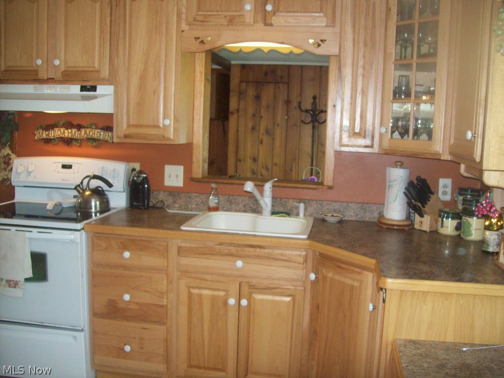 2736 Rockefeller Road Willoughby Hills, OH 44092 - Photo 7 of 22 KITCHEN WITH OAK CABINETS