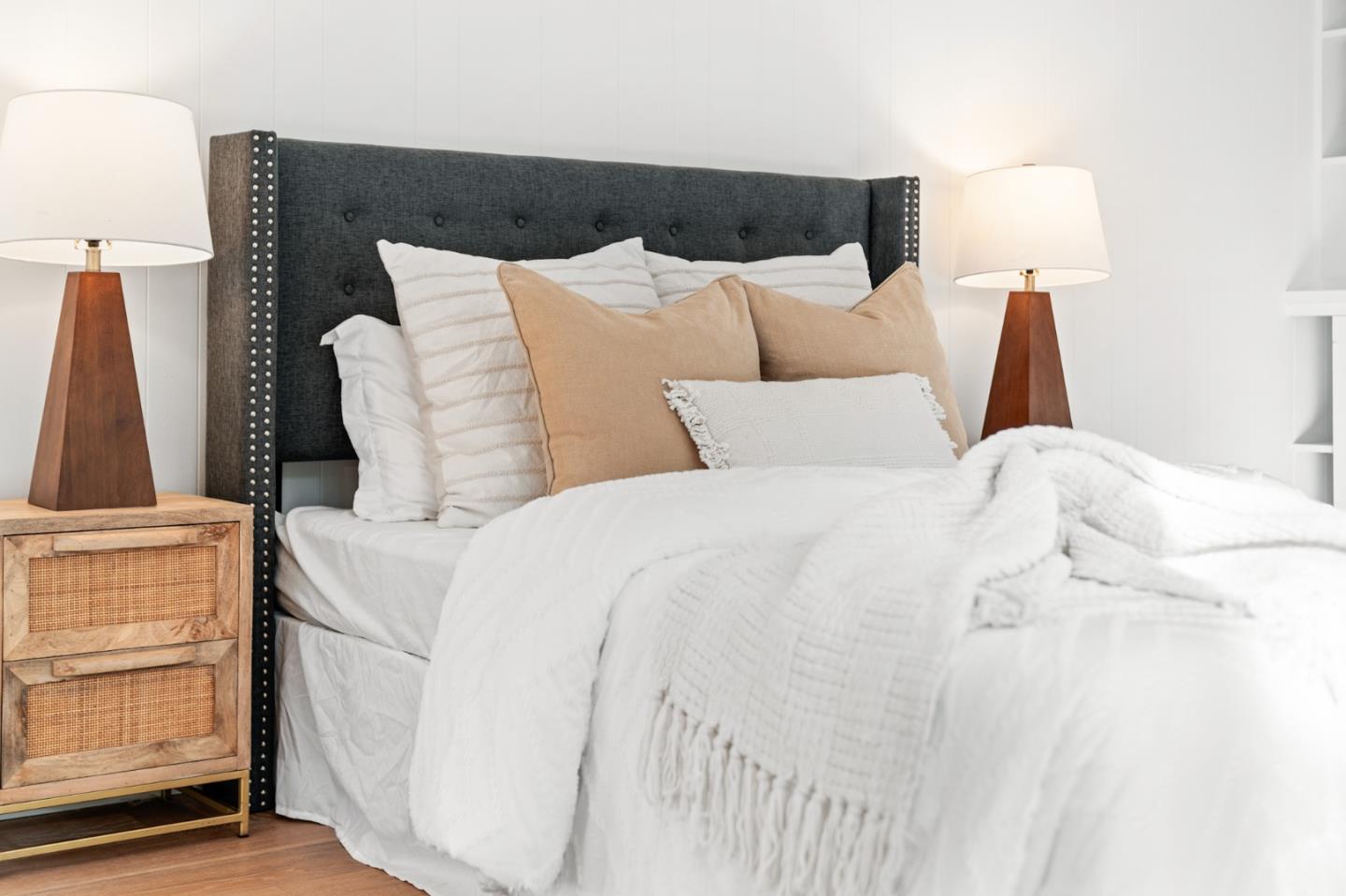 5 La Mancha Place Millbrae, CA 94030 - Photo 38 of 72 a large white bed in a white room