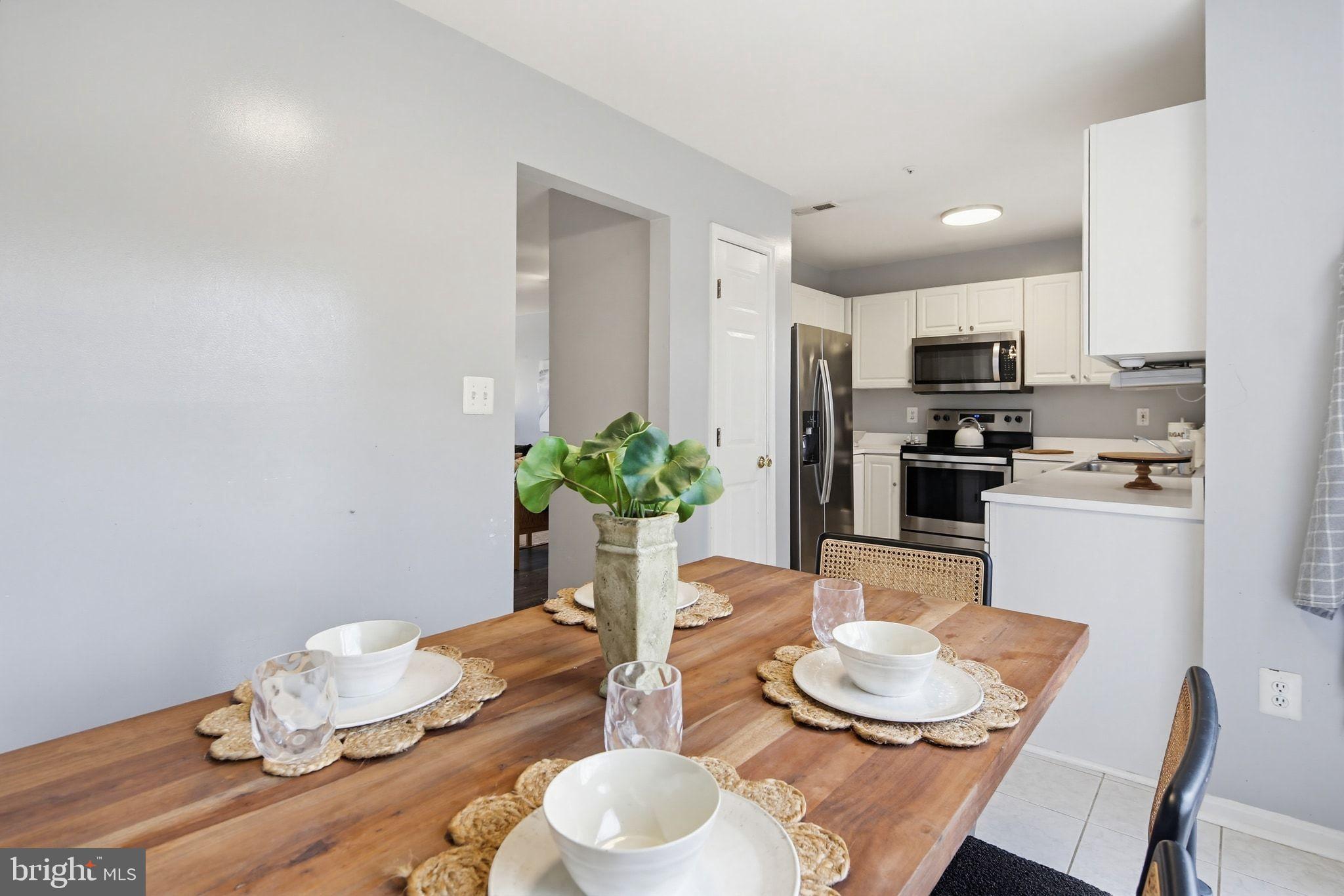 2220 Commissary Circle Odenton, MD 21113 - Photo 13 of 30 Modern kitchen with inviting dining space.