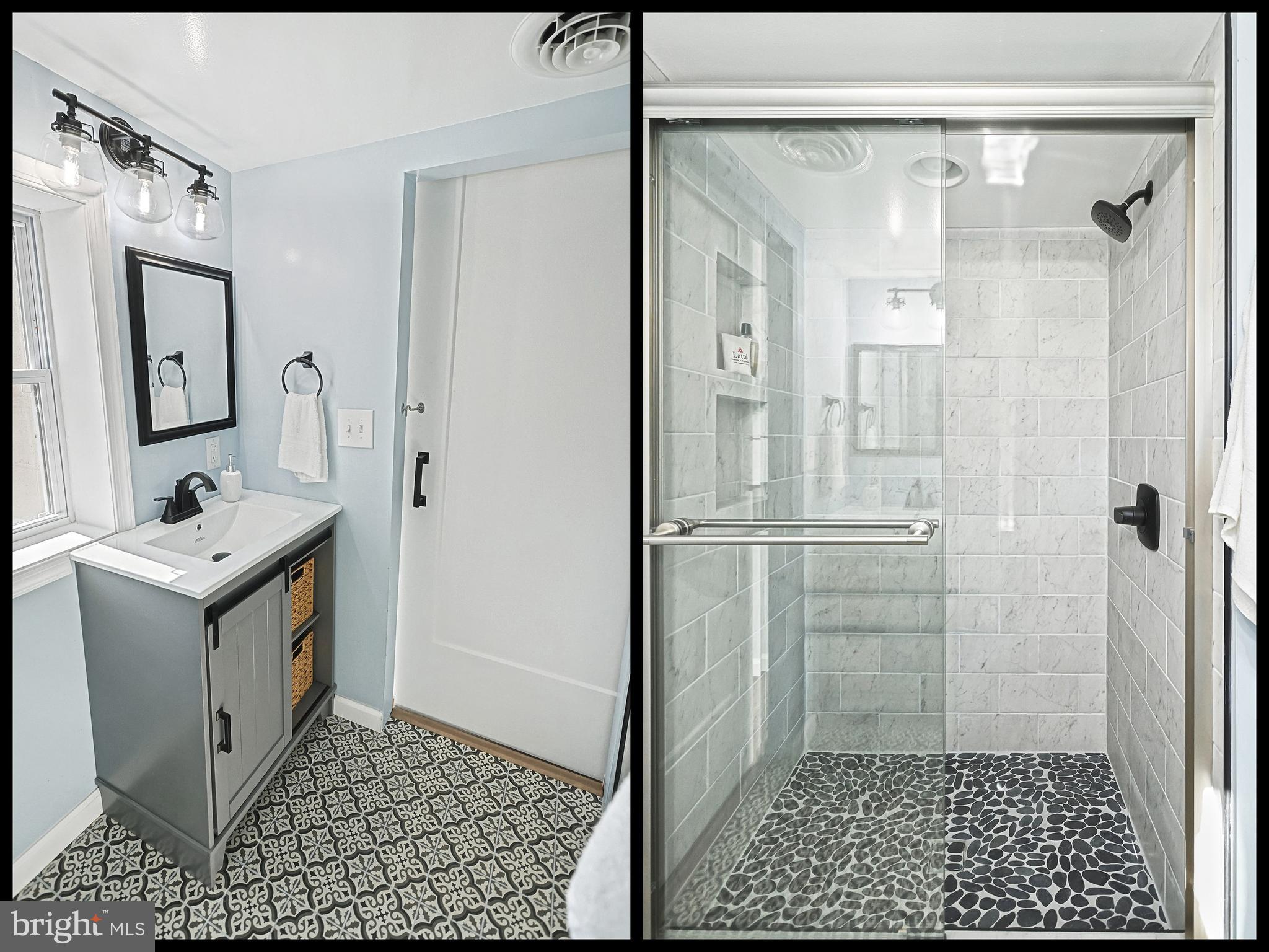 1734 Hametown Road Glen Rock, PA 17327 - Photo 29 of 40 Walk-in tiled shower