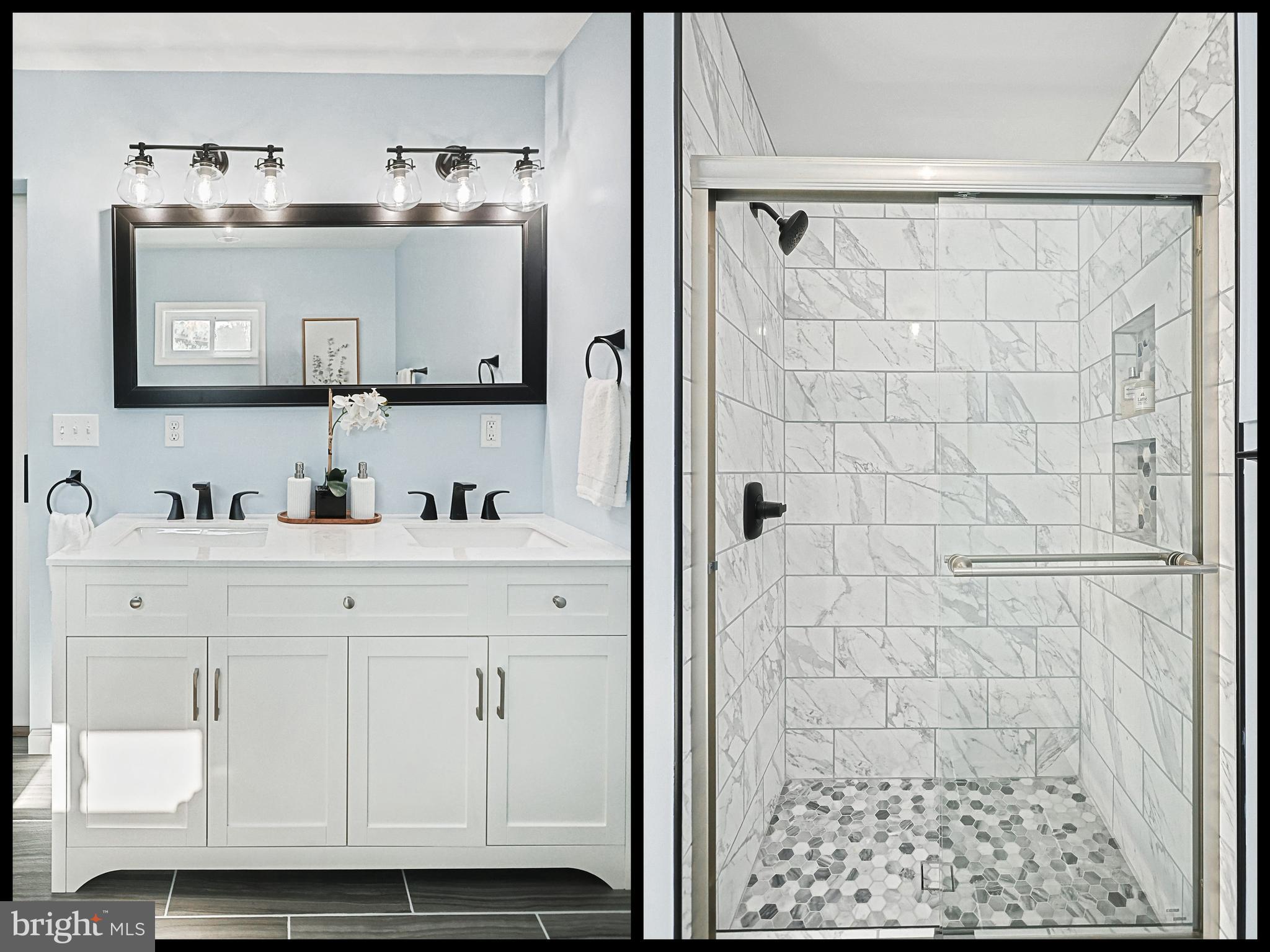 1734 Hametown Road Glen Rock, PA 17327 - Photo 35 of 40 Primary en suite walk-in shower & double vanity.