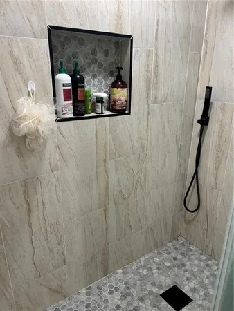 a bathroom with a sink