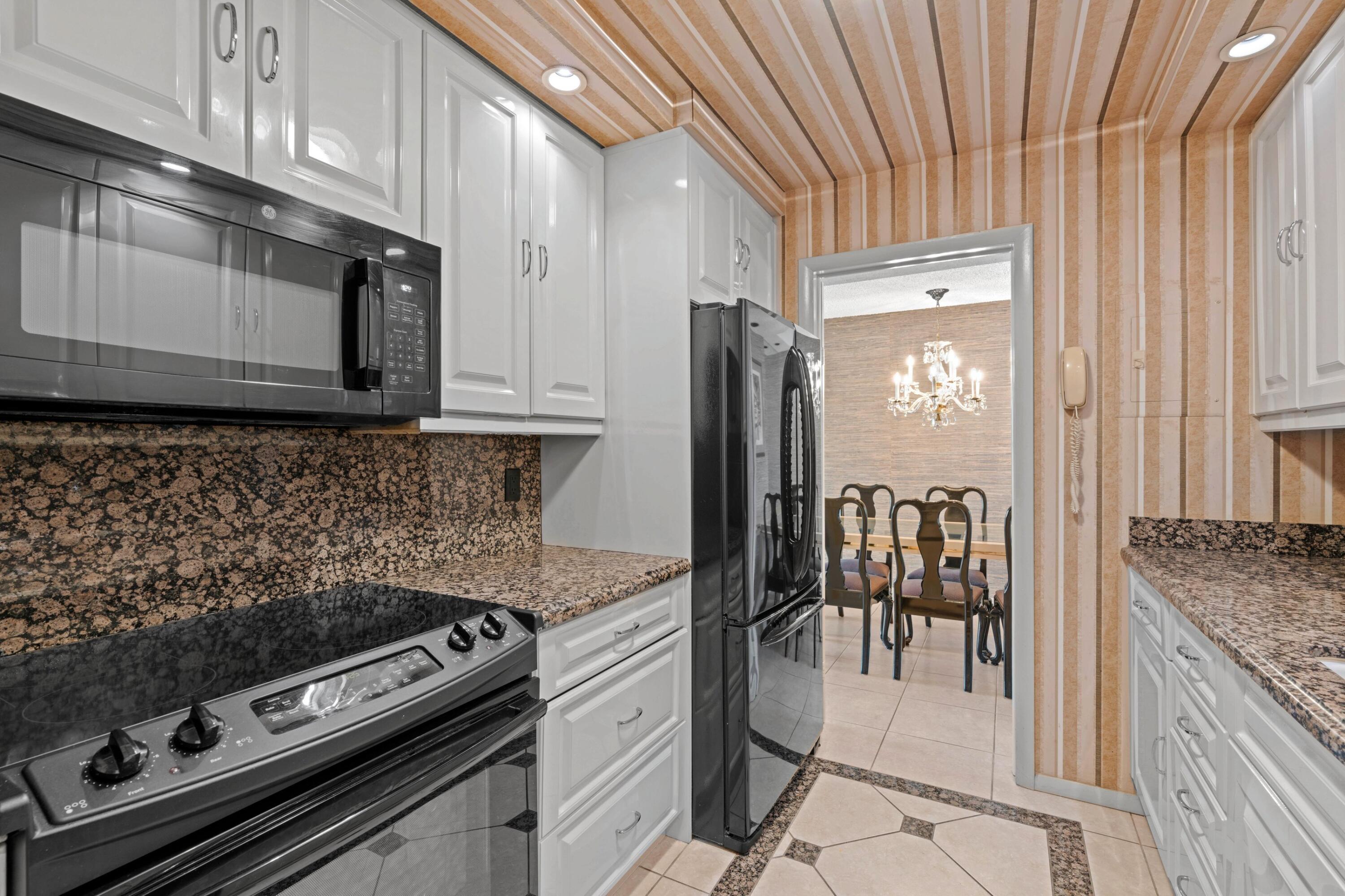 2121 North Ocean Boulevard, Unit 1604E Boca Raton, FL 33431 - Photo 15 of 48 Kitchen