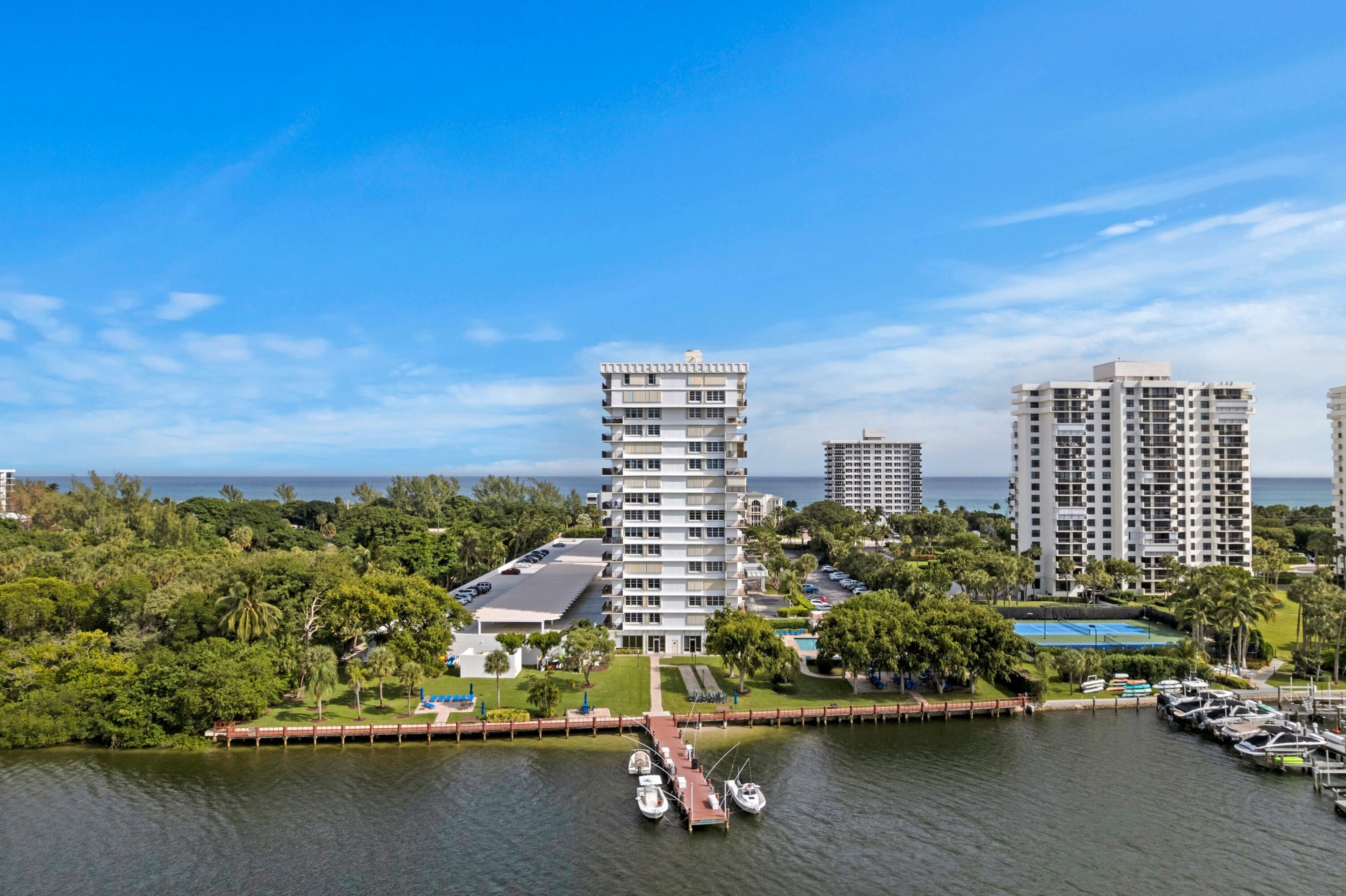 2121 North Ocean Boulevard, Unit 1604E Boca Raton, FL 33431 - Photo 20 of 48 Aerial Neighborhood View