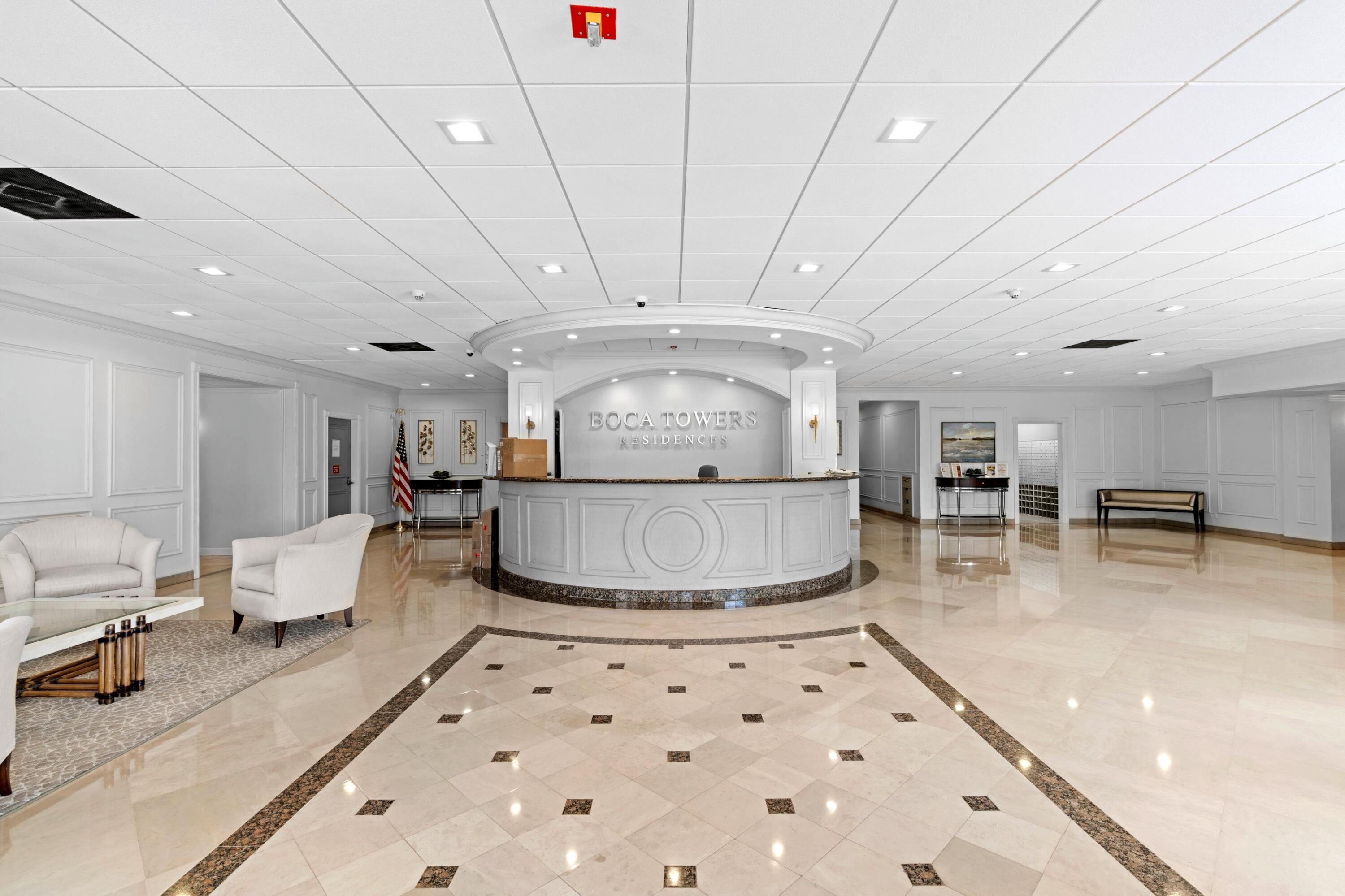 2121 North Ocean Boulevard, Unit 1604E Boca Raton, FL 33431 - Photo 28 of 48 Lobby