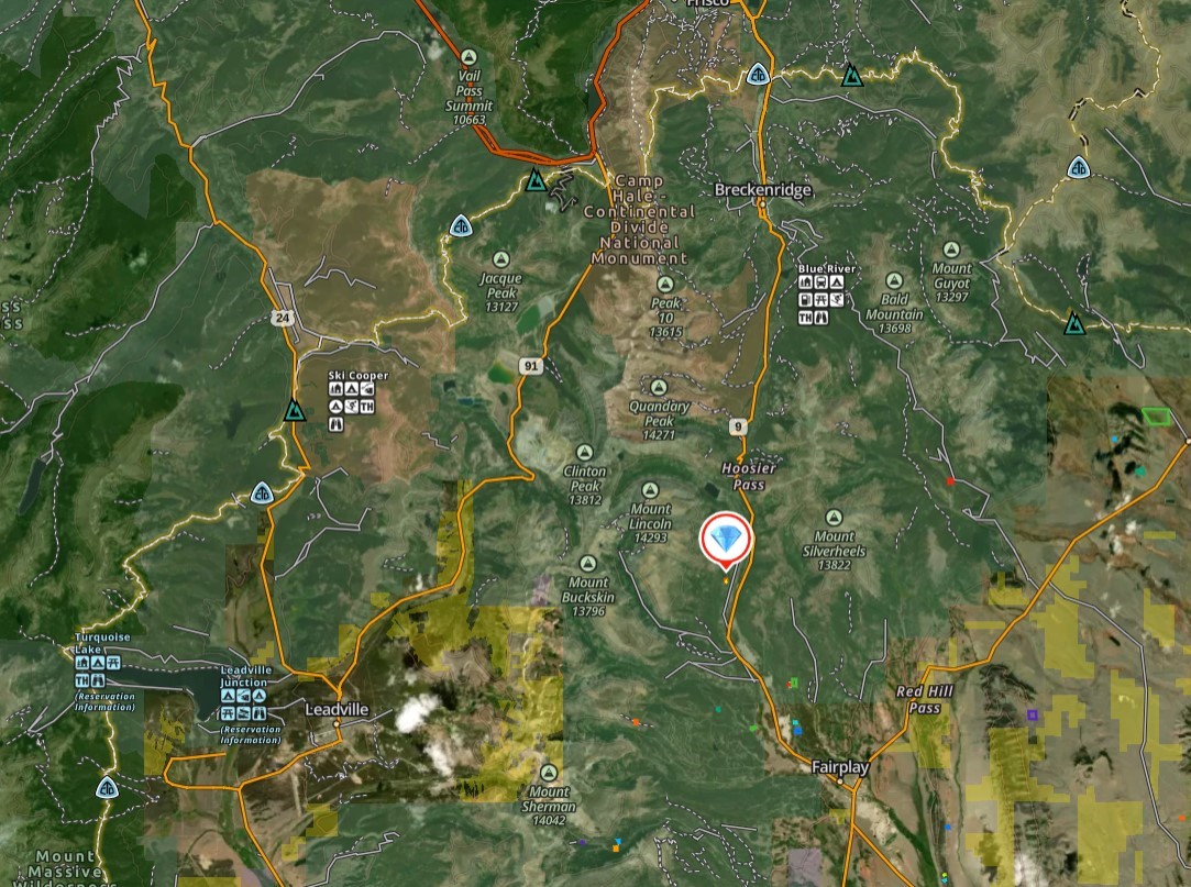 491 Mine Dump Road Alma, CO 80420 - Photo 2 of 14 Map