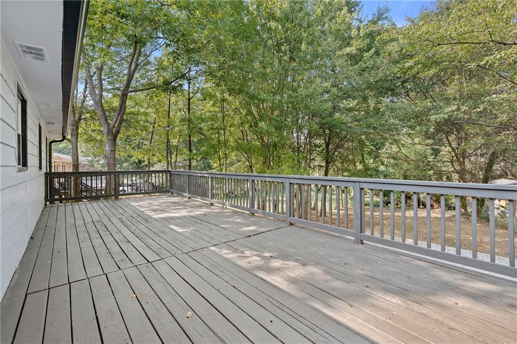 33 Smyrna Powder Springs Road Southeast Marietta, GA 30060 - Photo 31 of 37 a view of wooden deck