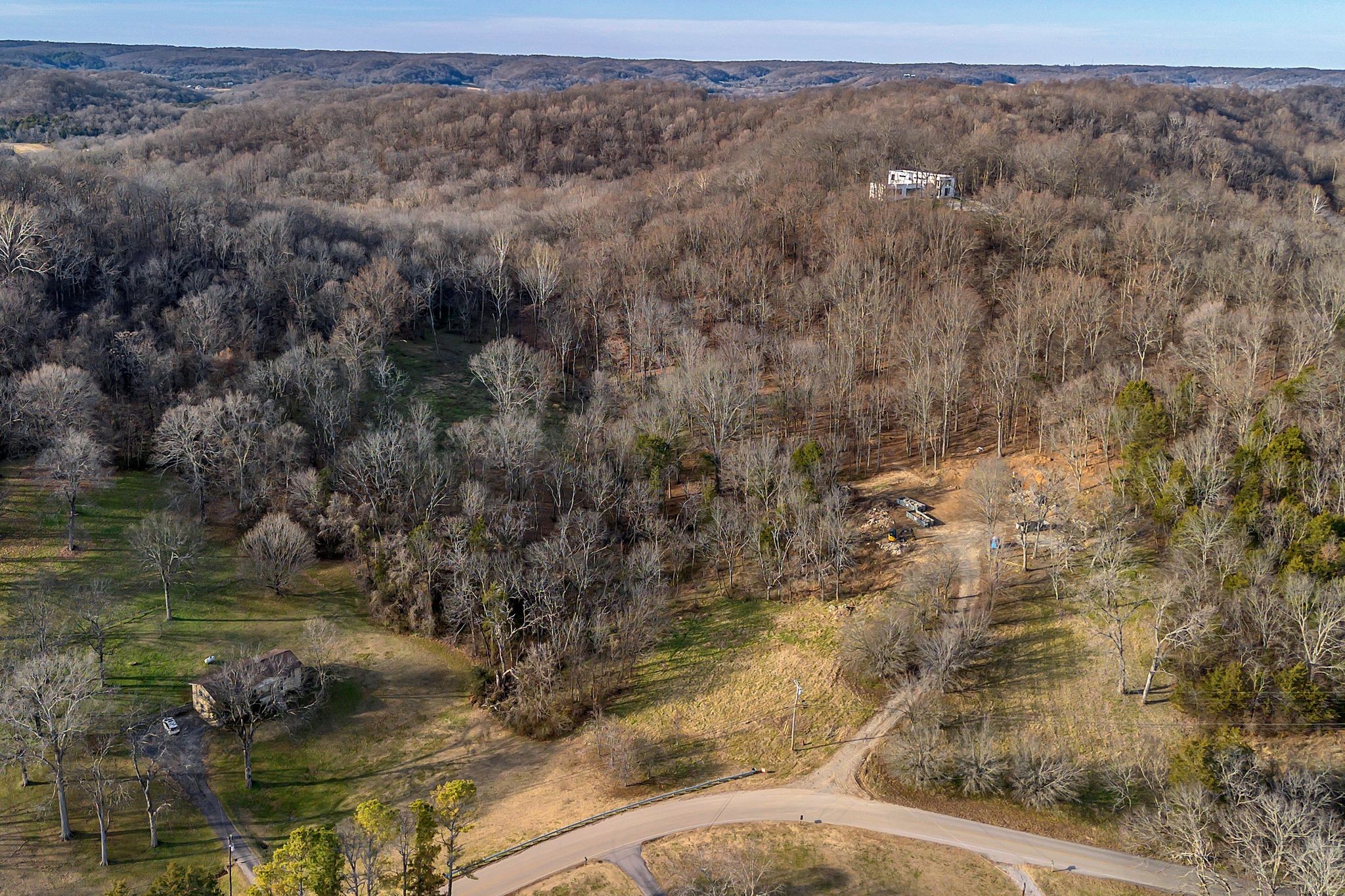 3125 Blazer Road Franklin, TN 37064 - Photo 22 of 32 a view of a forest with a yard