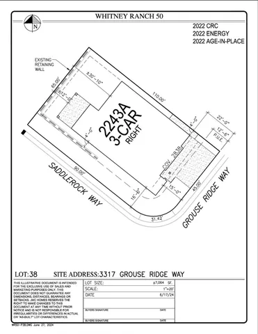 $929,990 | 3317 Grouse Ridge Way, Rocklin, CA 95765