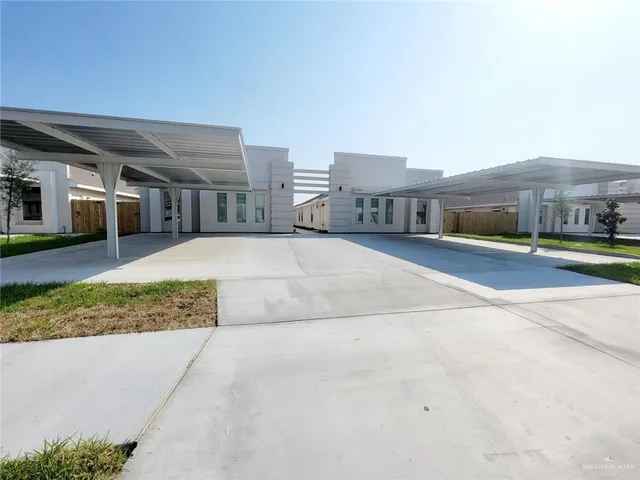 a view of an apartment with a house