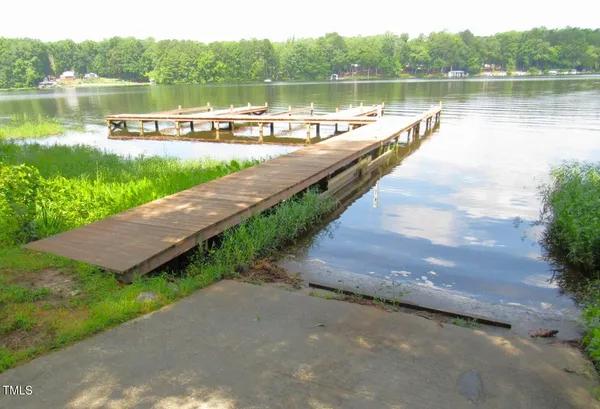 a view of an outdoor space with a lake view