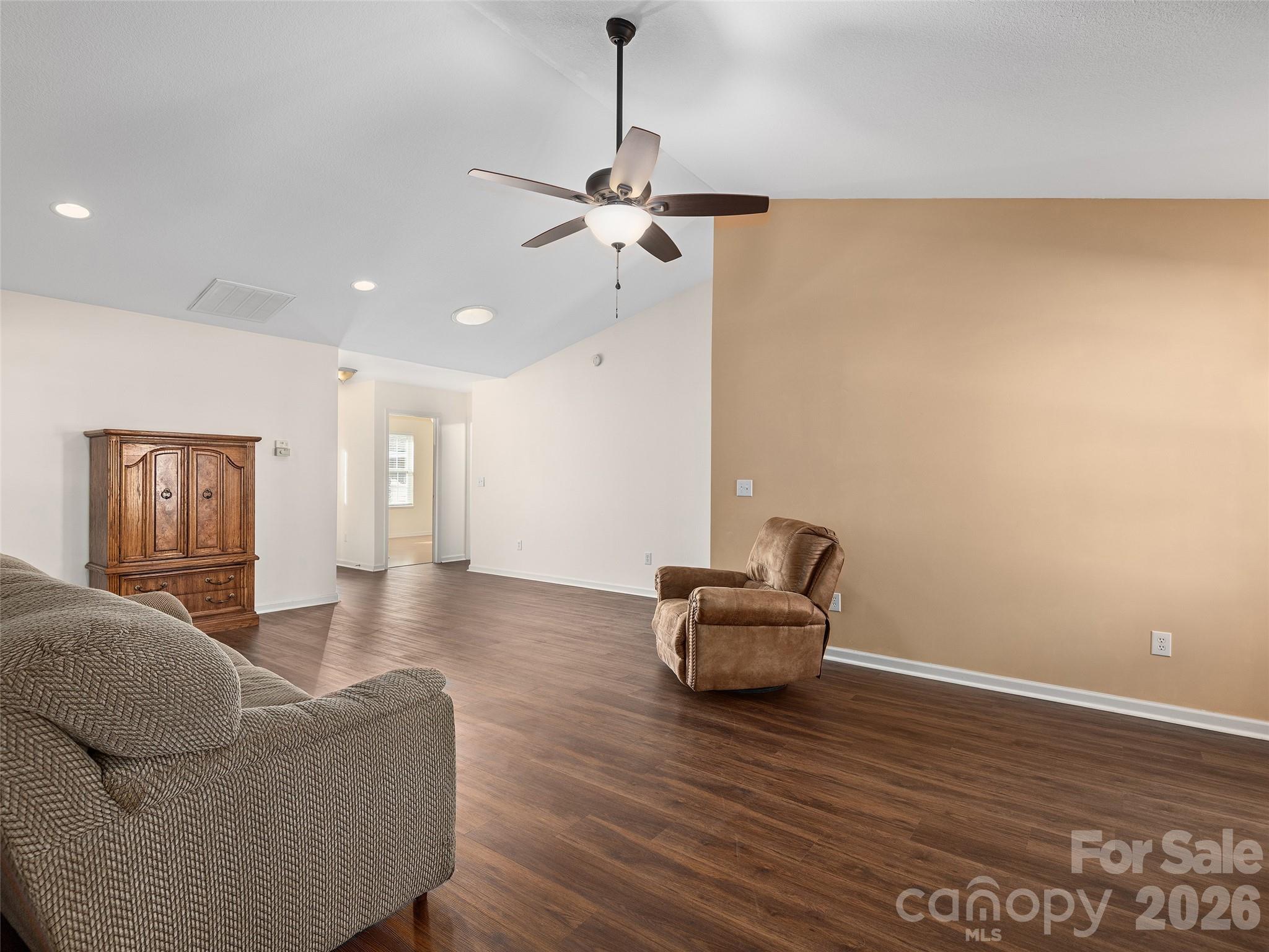 88 Wiltshire Circle Fletcher, NC 28732 - Photo 4 of 16 a living room with furniture and a wooden floor