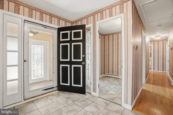 a view of a front door of the house