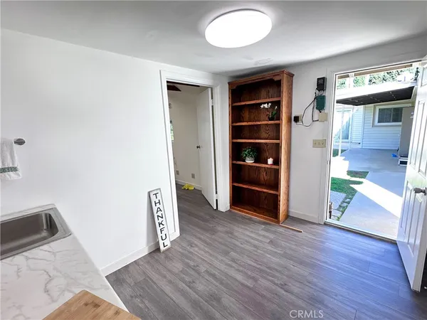 a view interior of the house and wooden floor