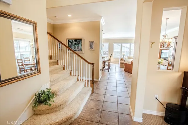 a room with furniture and a window