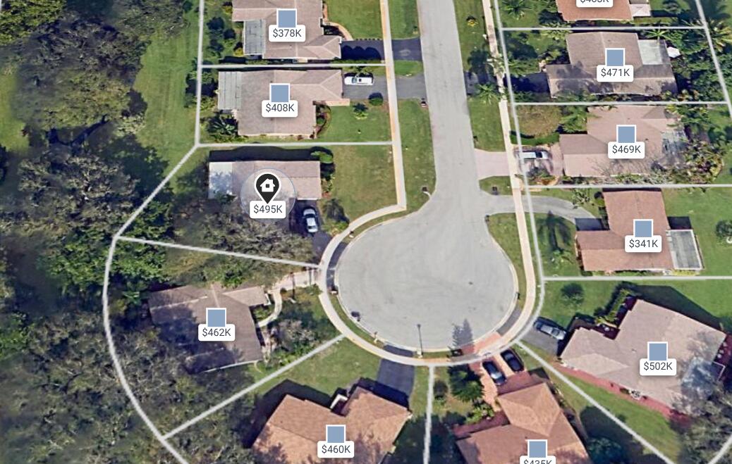 18085 102nd Way South Boca Raton, FL 33498 - Photo 33 of 50 aerial 8000 SFT lot