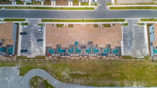 a view of swimming pool with outdoor space
