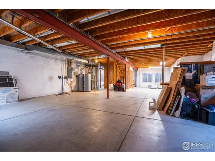 a view of storage and utility room