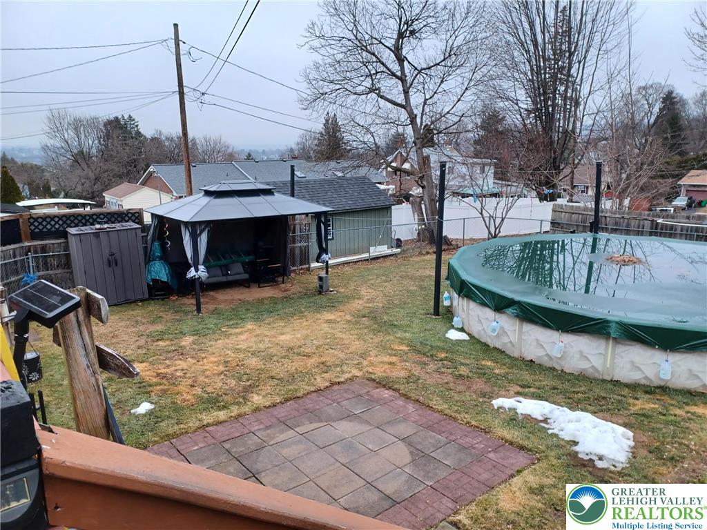 2543 South Law Street Allentown, PA 18103 - Photo 10 of 17 a view of a patio with iron fence