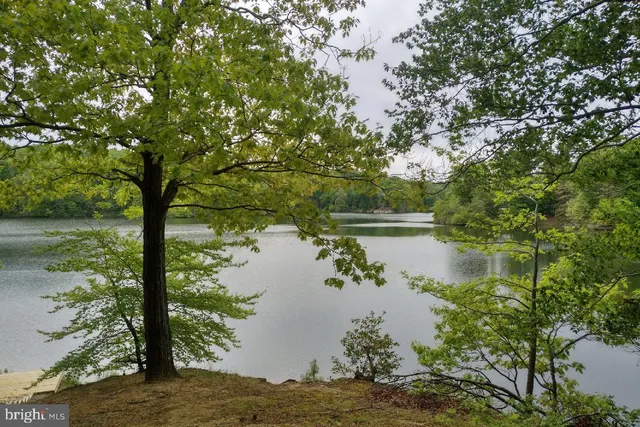 a view of lake from a lake