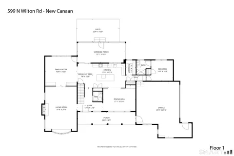 $2,549,000 | 599 North Wilton Road, New Canaan, CT 06840