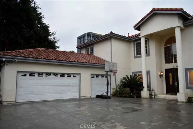 a house with a outdoor space