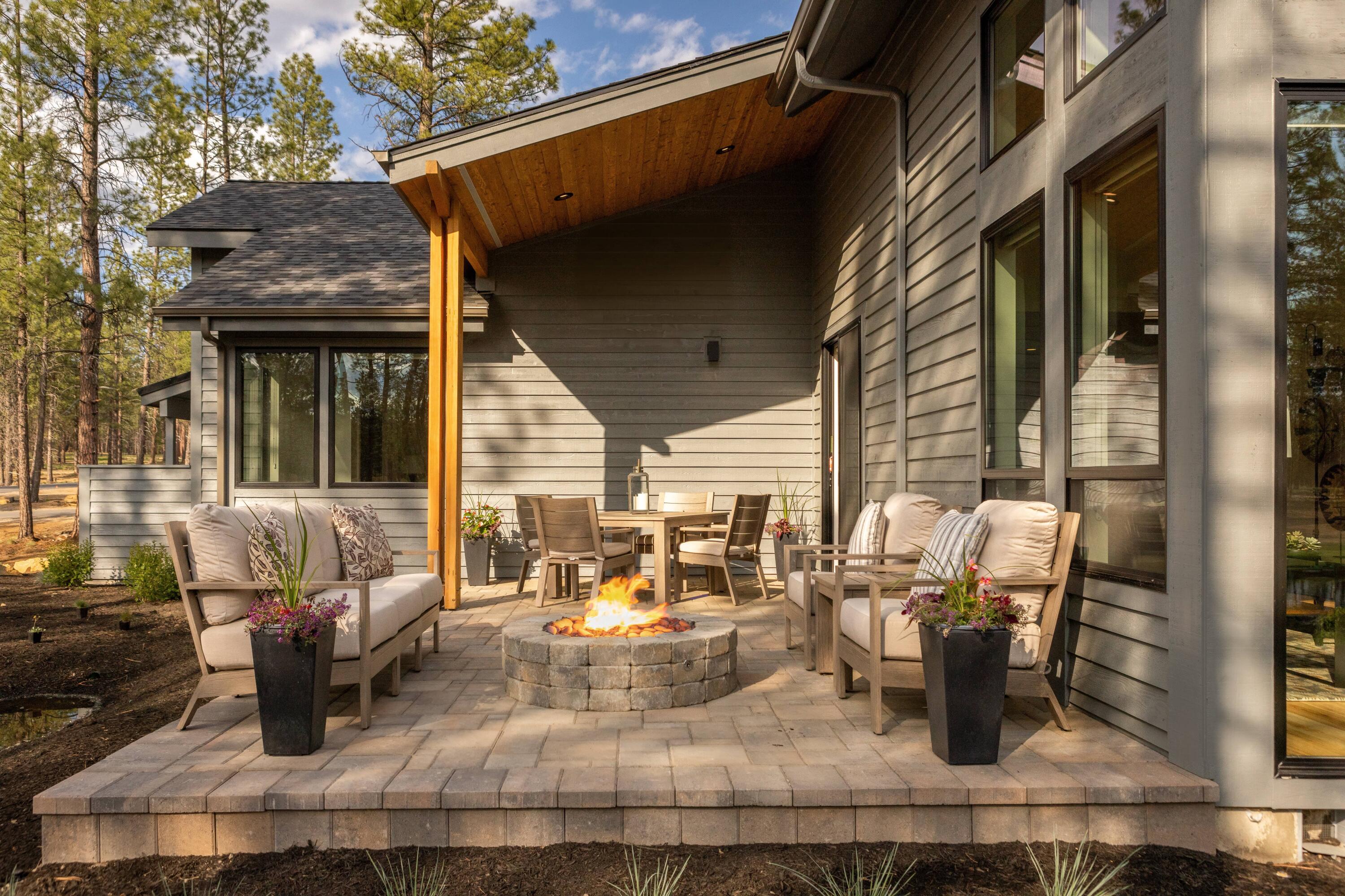 18209 Forestbrook Loop, Unit 20 Bend, OR 97707 - Photo 7 of 55 Patio with Fire Pit