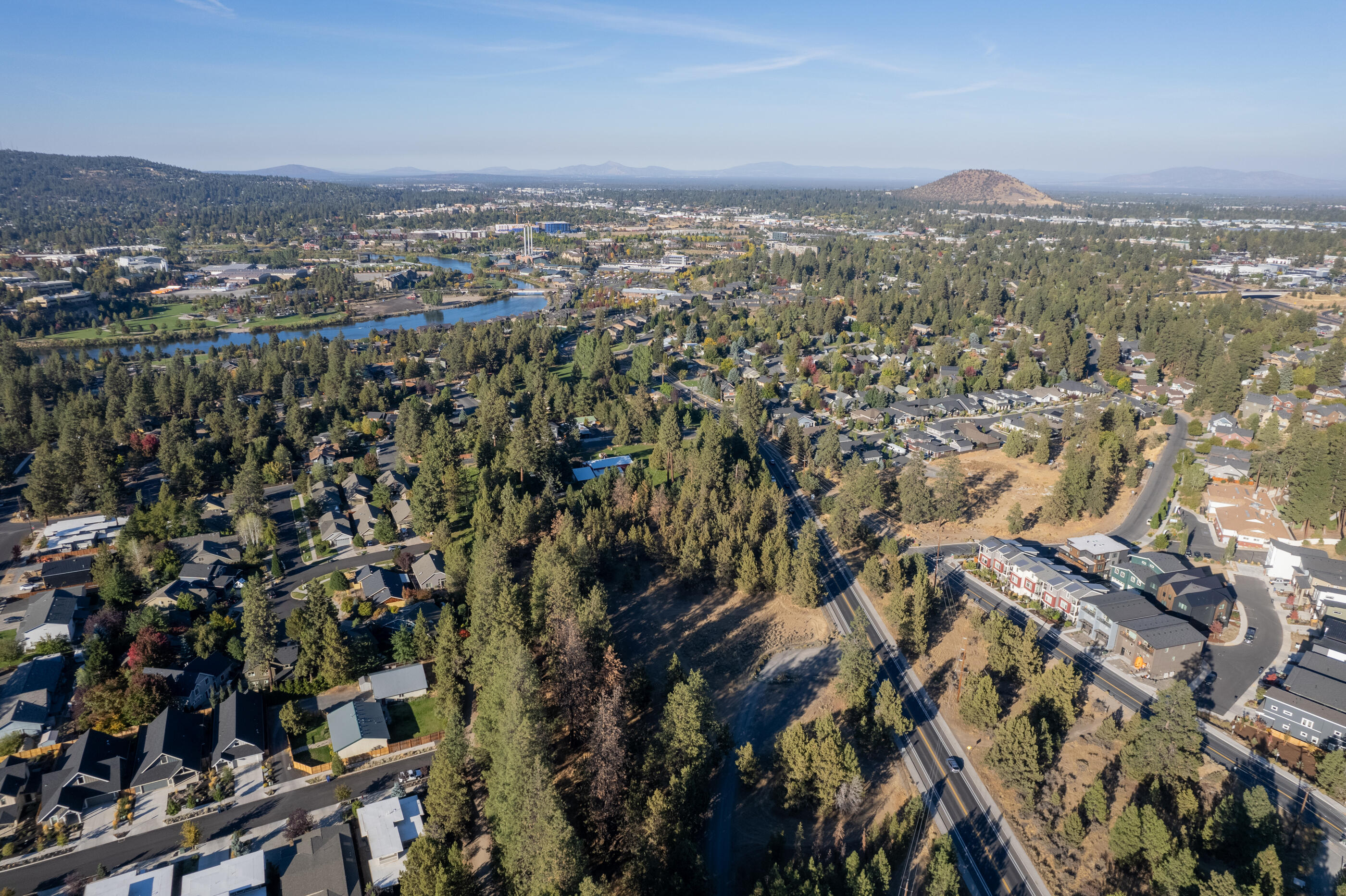 61586 Southwest Blakely Road Bend, OR 97702 - Photo 40 of 40 View of Deschutes River, Pilot Butte and Old Mill District