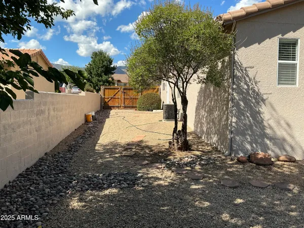 a house with a outdoor space