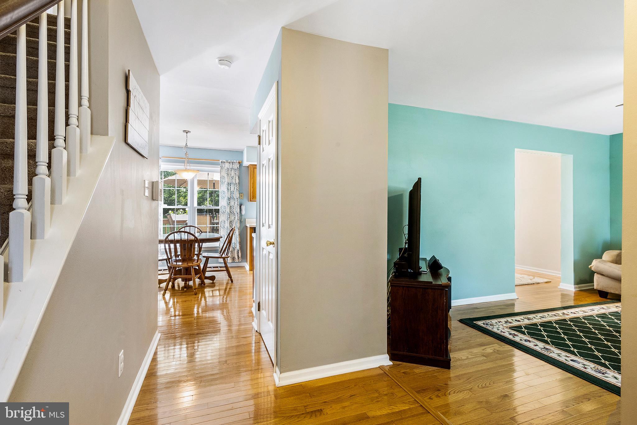 122 Ashley Road Phoenixville, PA 19460 - Photo 4 of 25 Living room to right, kitchen straight ahead
