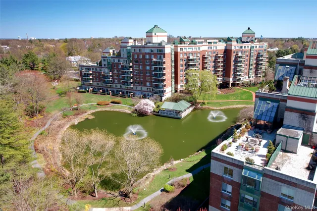 a view of a city with tall buildings