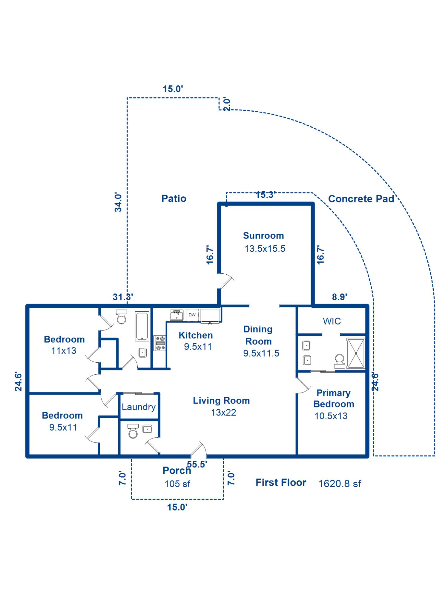 671 Riley Road Charleston, SC 29412 - Photo 53 of 53 Measurement and Floor Plan