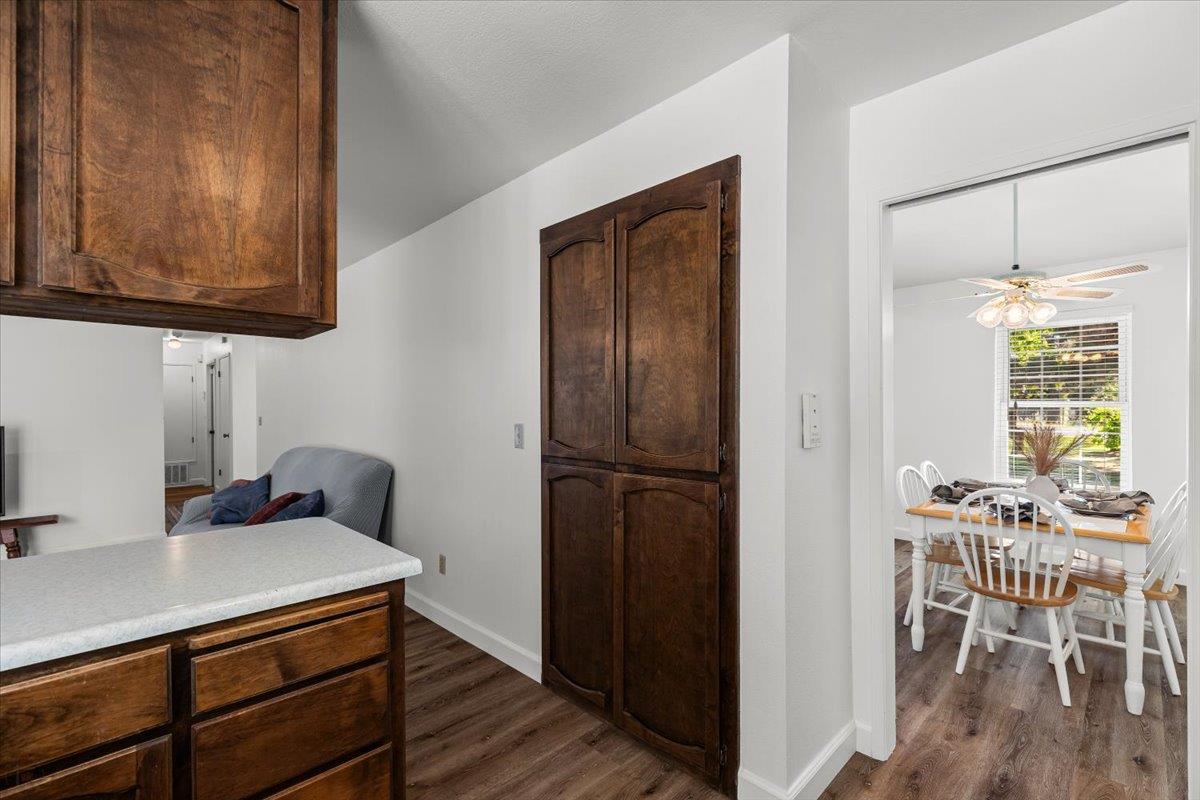 185 East Wyman Road French Camp, CA 95231 - Photo 15 of 44 a kitchen with a table and chairs