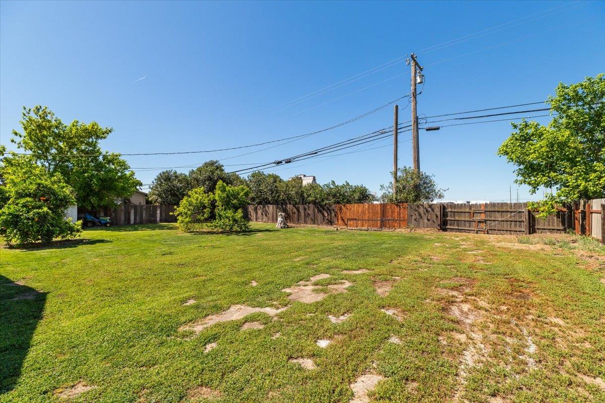 185 East Wyman Road French Camp, CA 95231 - Photo 40 of 44 a view of a yard with an tree